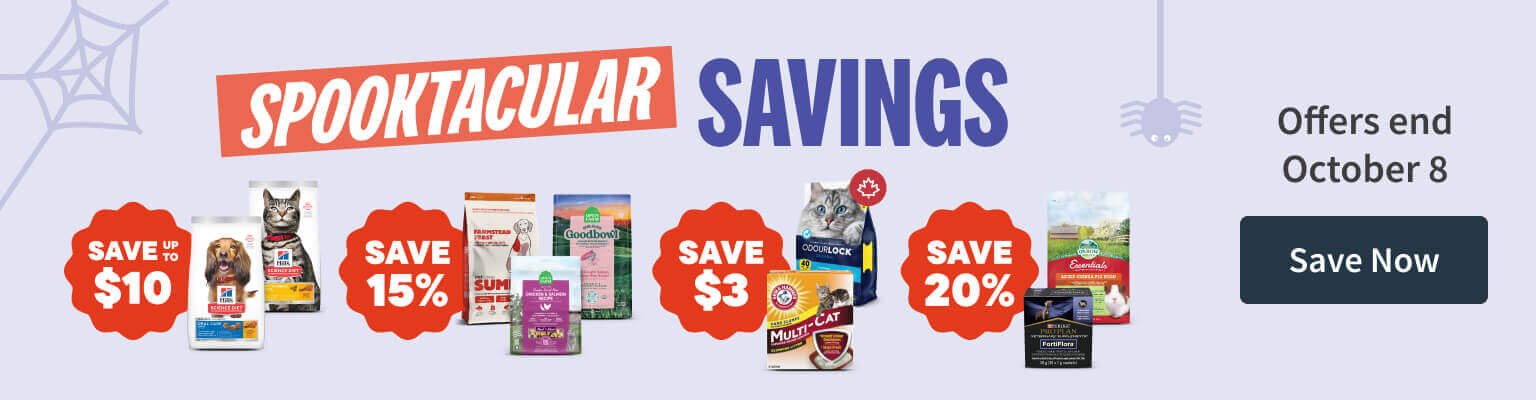 Spooktacular Savings. Offers end October 8. Save Now
