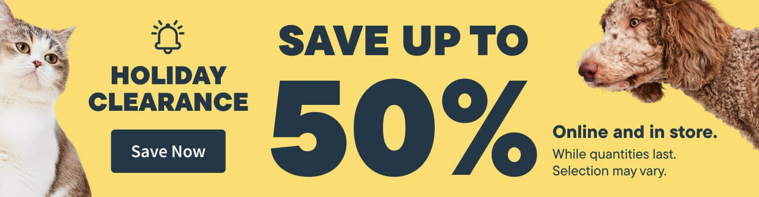 Holiday Clearance. Save up to 50%. Save Now