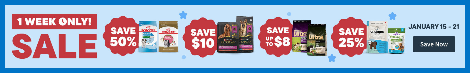 1 Week Category Sale