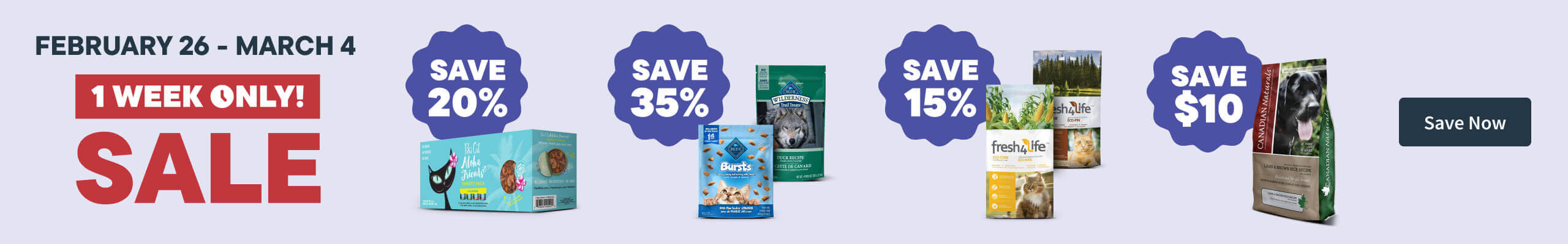 1 Week Category Sale